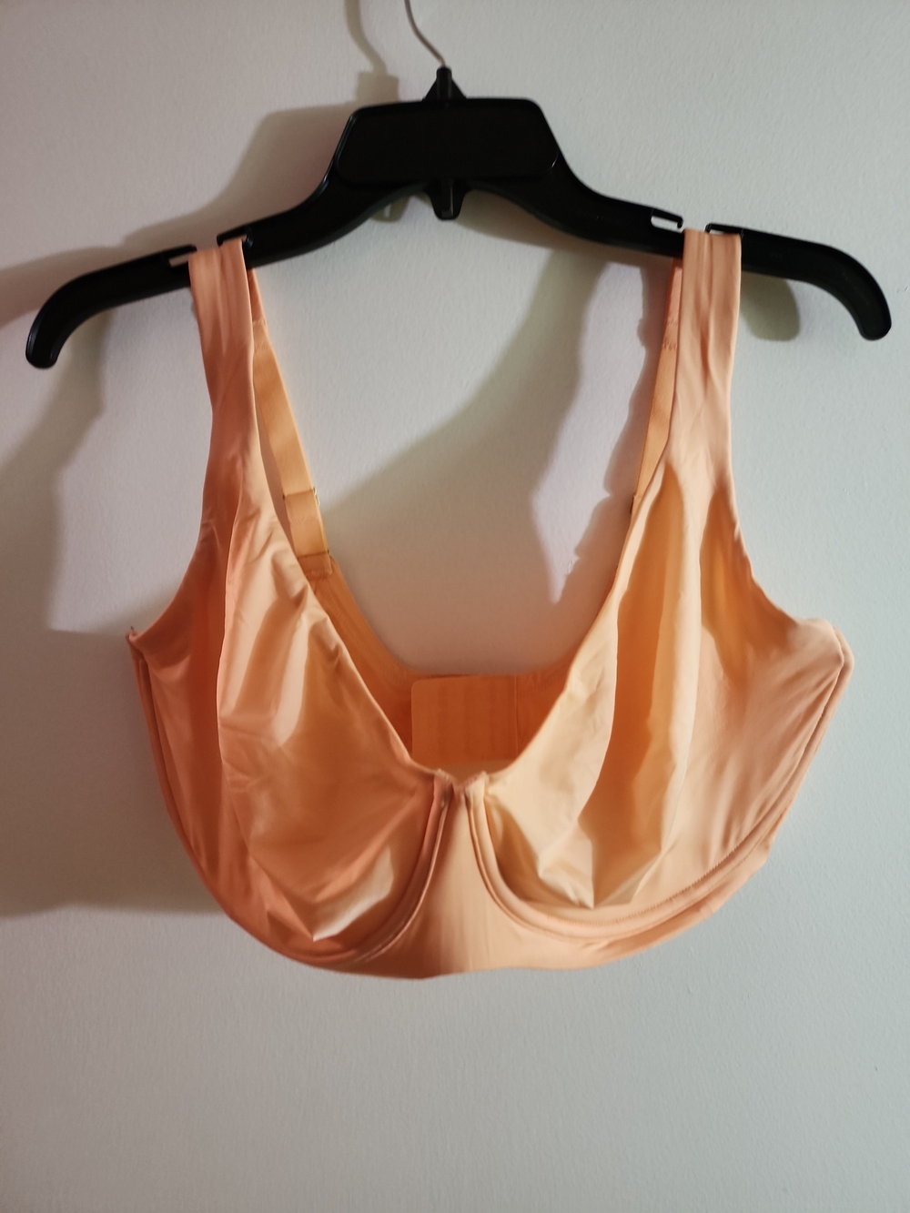 Cuup The Scoop Peach Underwire Full-Coverage Bra with Supportive Straps